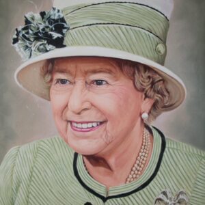 The Queen 46x62 cm