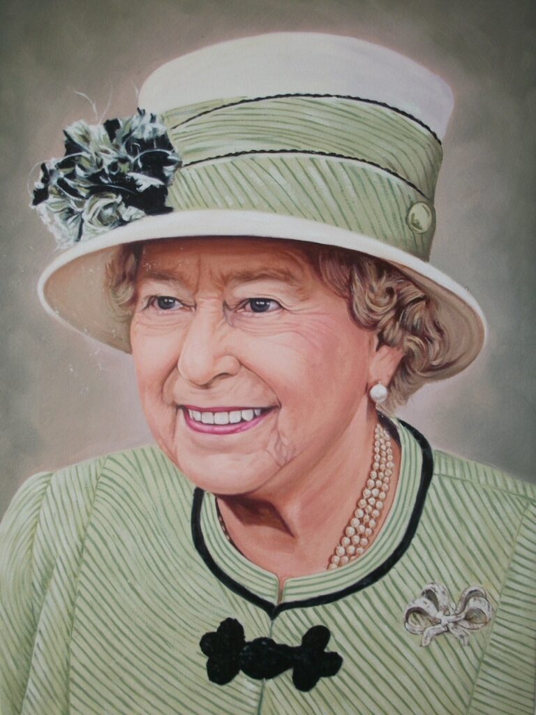 The Queen 46x62 cm